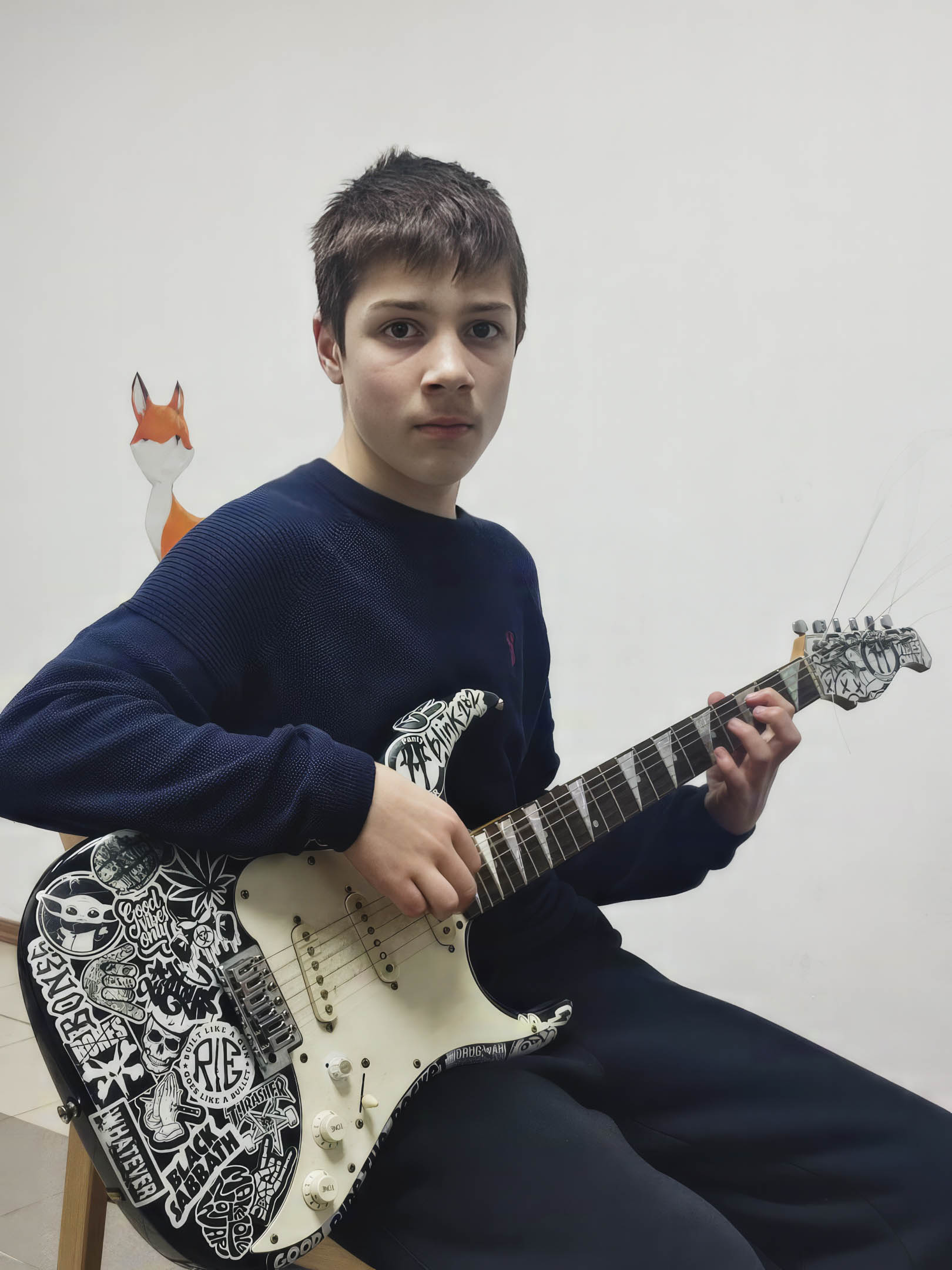 11-year-old Oleksiy from Mariupol