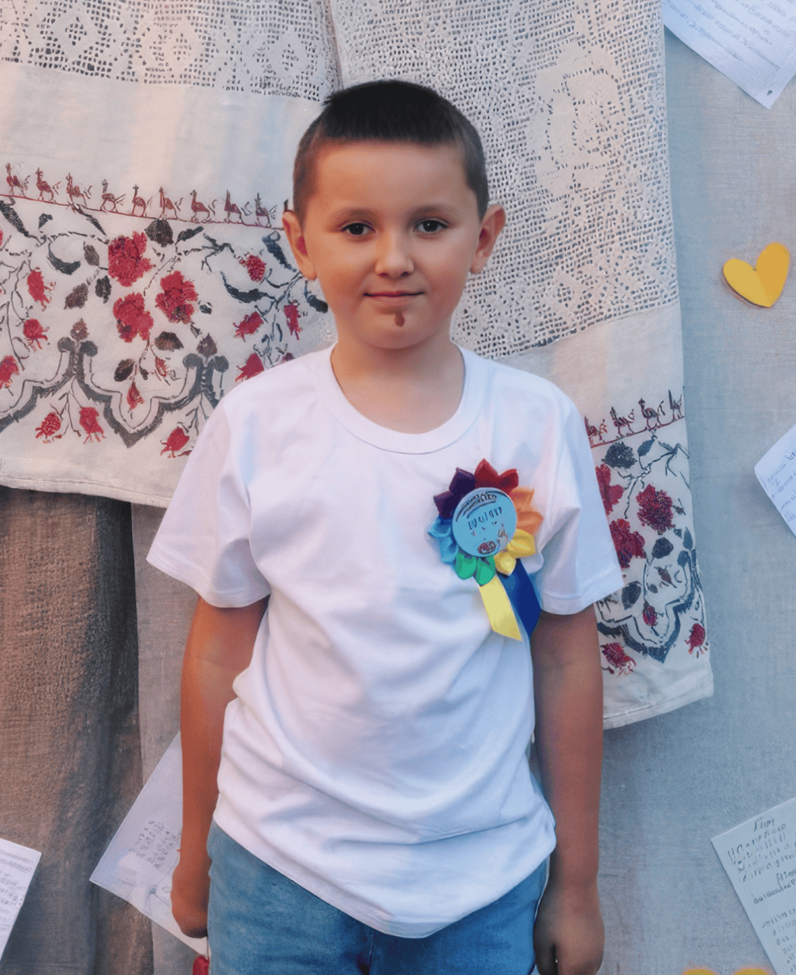 Mykola from Kharkiv, 7-year-old