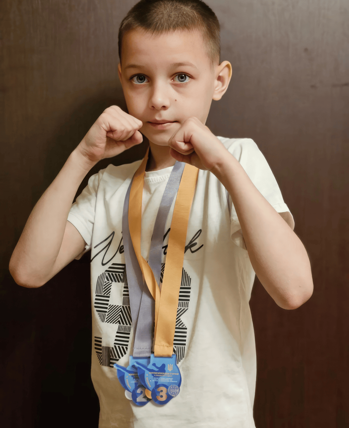 11-year-old Kyrylo from Kharkiv