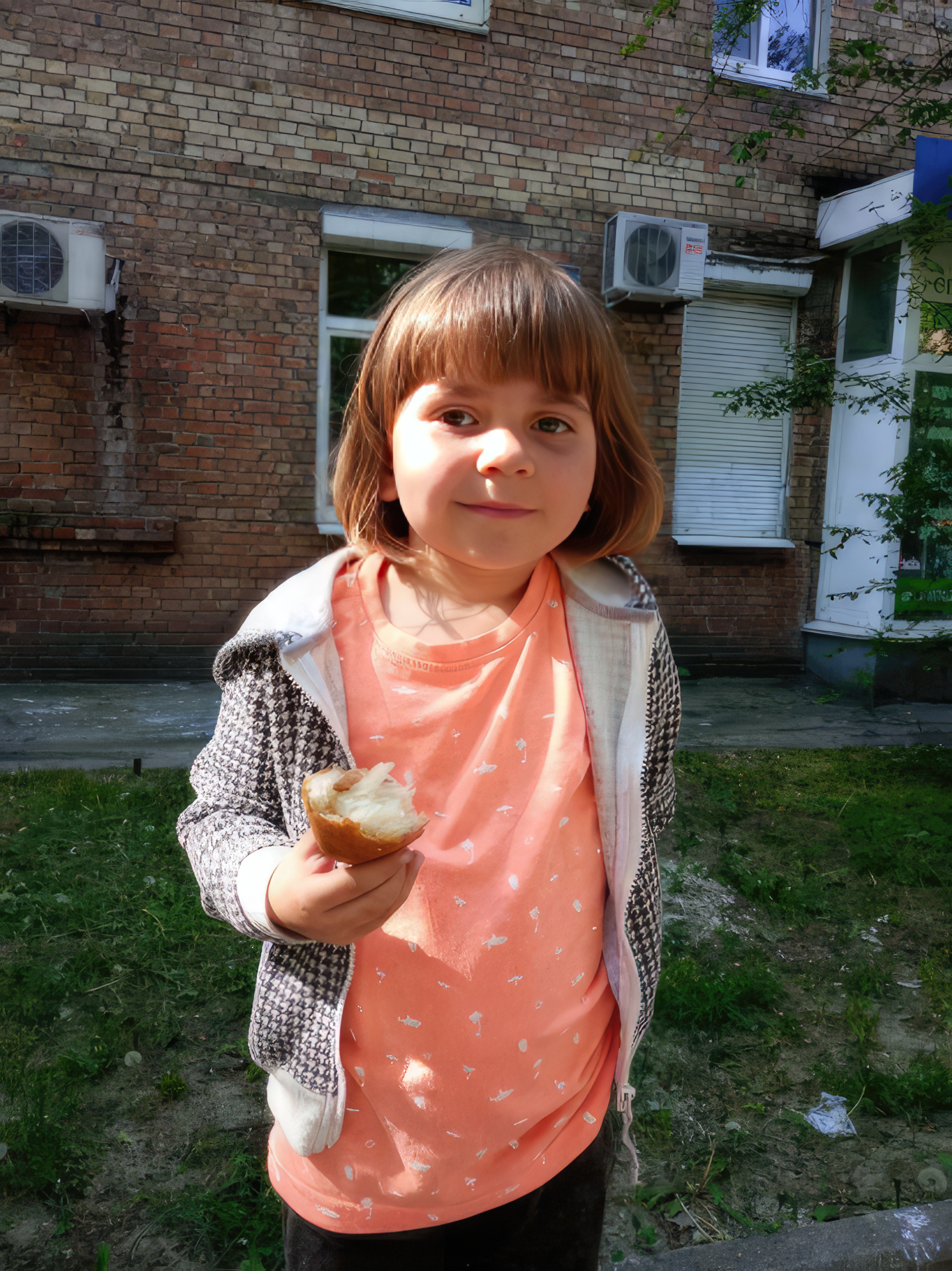 4-year-old Polina from Kharkiv