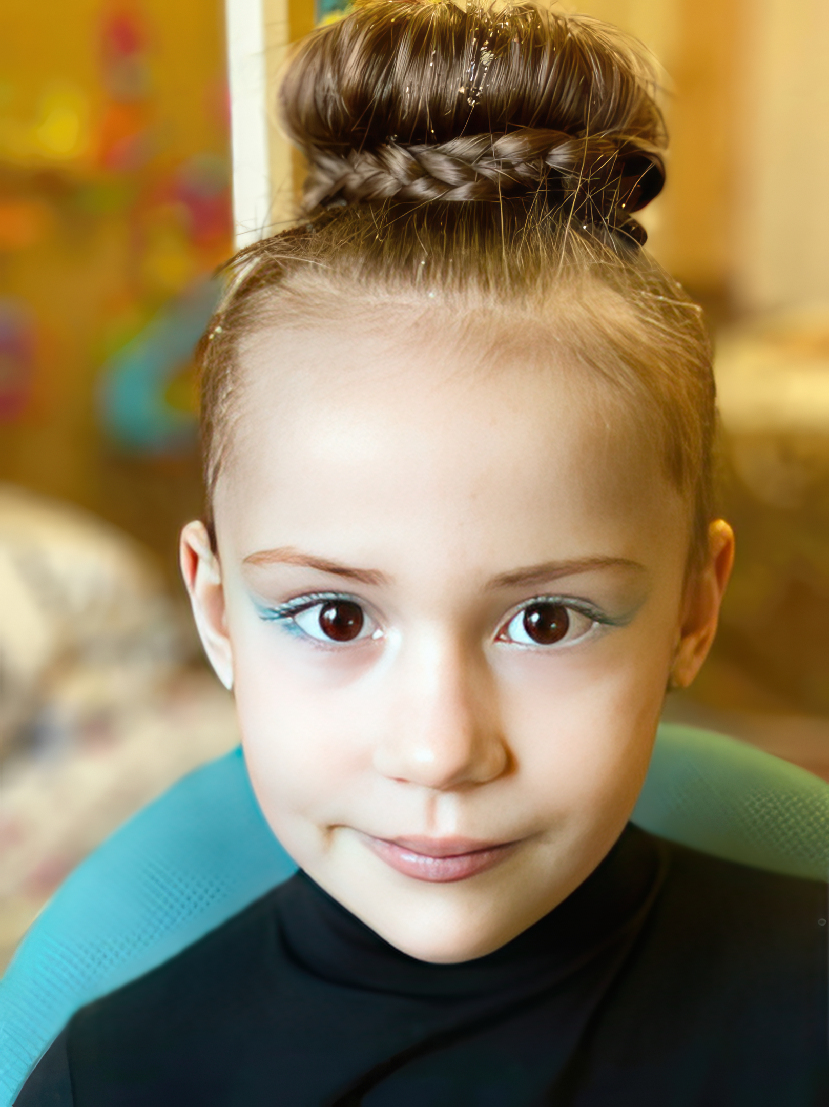 6-year-old Oleksandra from Bakhmut