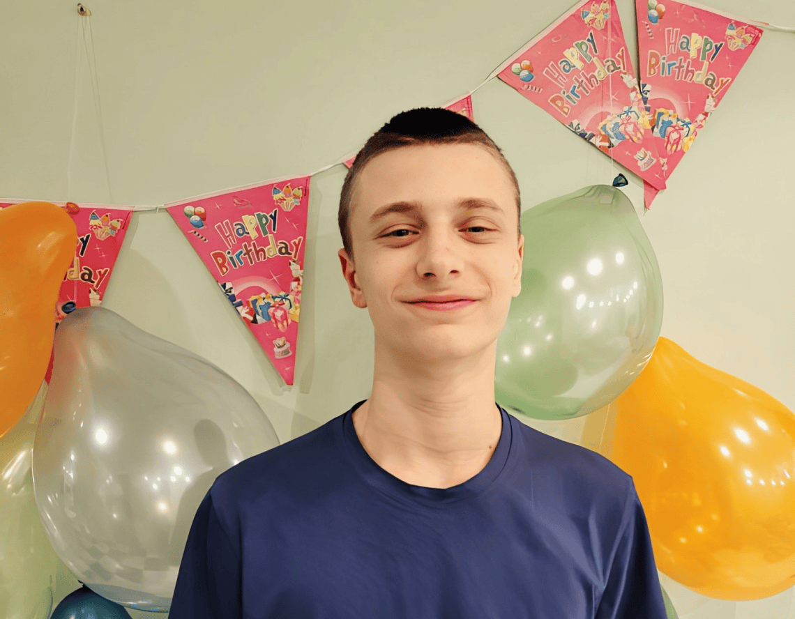 Ruslan is celebrating his birthday