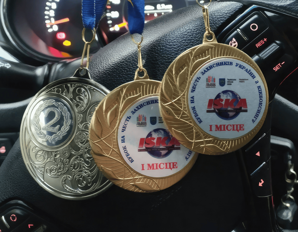 Medals for the latest competition