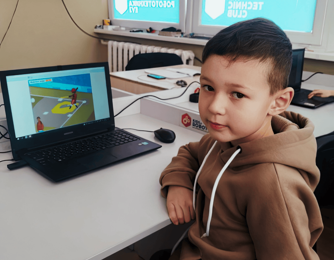 Kostyantyn is creating his own game during programming lessons