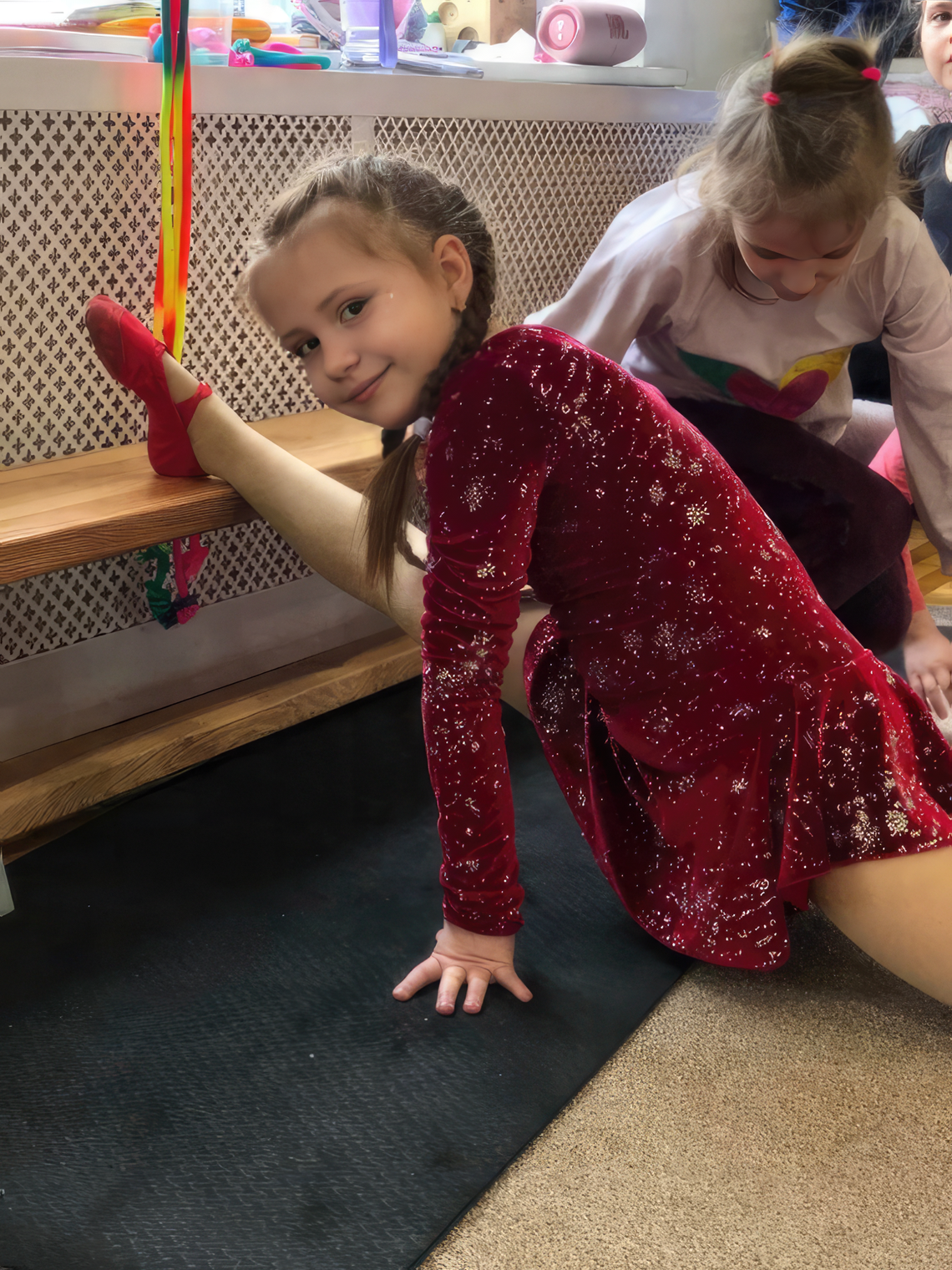 Sasha’s success in gymnastics